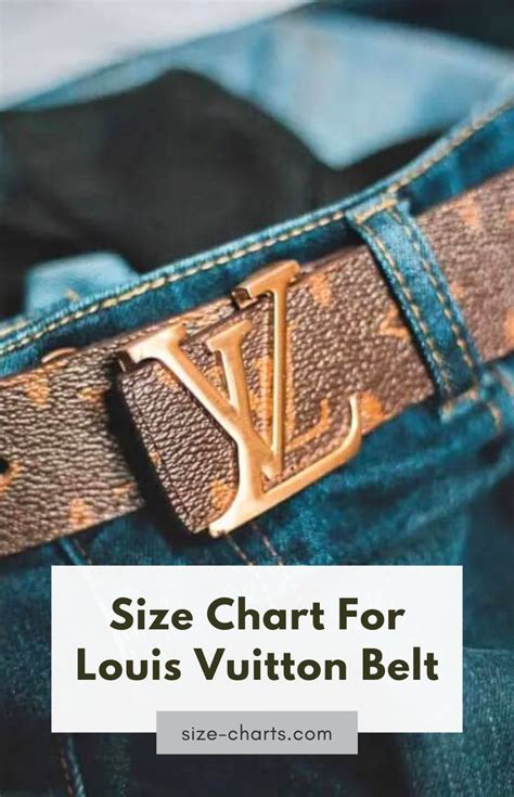 lv belt black women|lv belt size chart women's.